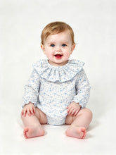 Load image into Gallery viewer, Ceyber Baby Girls Blue Rocking Horse Romper