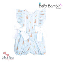 Load image into Gallery viewer, Meia Pata Rabbit Blue Jumpsuit