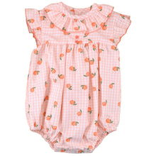 Load image into Gallery viewer, Baby Ferr Baby Girls Peach Romper