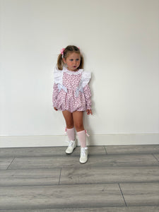 Ceyber Candy Cane Romper