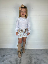 Load image into Gallery viewer, Ceyber Girls Tan Woodland Short Set