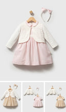Load image into Gallery viewer, Tongs Girls Dress &amp; Cardigan