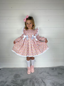 Ceyber Gingerbread Double Bow Dress