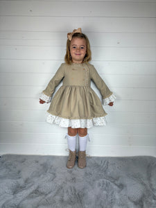 Ceyber Smock Snow Flake Dress