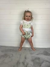 Load image into Gallery viewer, Ceyber Baby Girls Mint Animal Romper