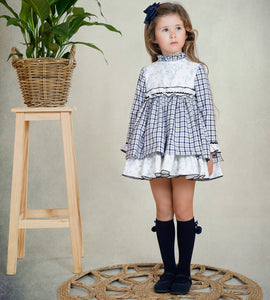 Dbb Collection Older Girls Navy Dress PRE ORDER