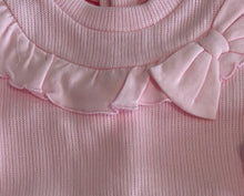 Load image into Gallery viewer, Amore Girls Pink Knit Bow Lounge Set