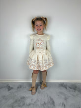 Load image into Gallery viewer, Giorgio Bambini Beige Carousel Skirt Set