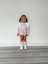 Load image into Gallery viewer, Ceyber Pink Ballerina Bear Romper
