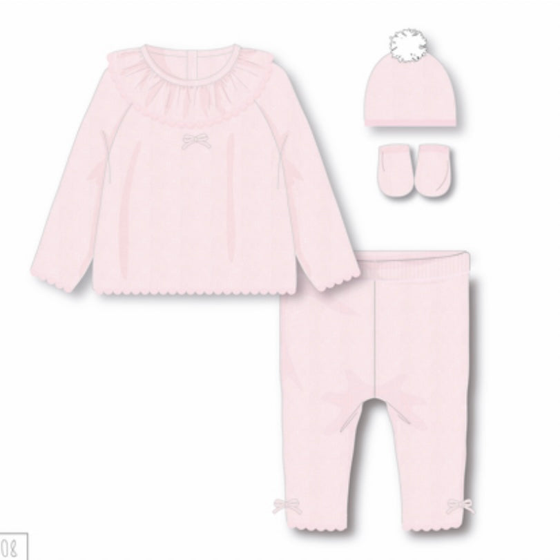 Rock a Bye Pink Knit Set