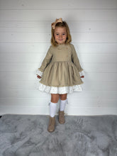 Load image into Gallery viewer, Ceyber Smock Snow Flake Dress