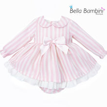 Load image into Gallery viewer, Wee Me Baby Girls Stripe Dress