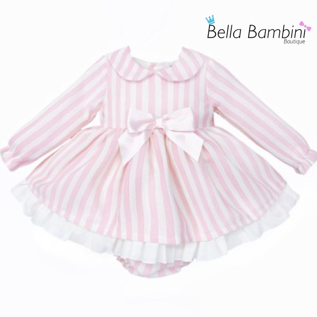 Wee Me Baby Girls Stripe Dress