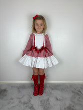 Load image into Gallery viewer, Ceyber Red Gingham Dress
