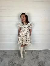 Load image into Gallery viewer, Ceyber Girls Hot Air Balloon Smocked Collar Dress