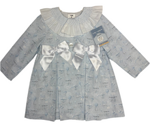 Load image into Gallery viewer, Ceyber Girls Blue Carousel Summer Coat