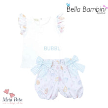 Load image into Gallery viewer, Meia Pata Seashells Bubble Shorts and Top