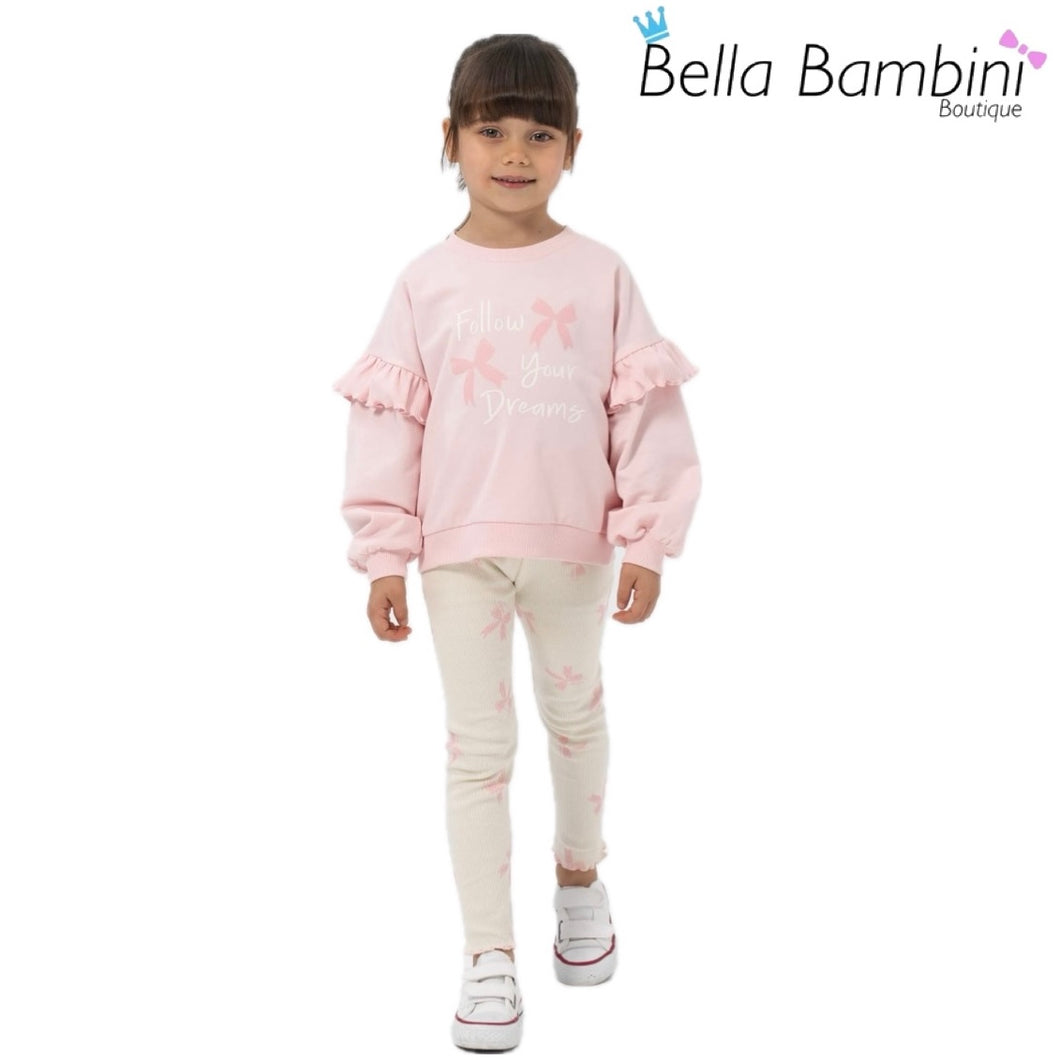 Pink Follow Your Dreams Legging Set 2Y-5Y