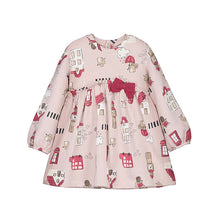 Load image into Gallery viewer, Mayoral Girls Petisui Mouse Town Fleece Dress