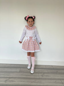Ceyber Girls Gingerbread Skirt Set