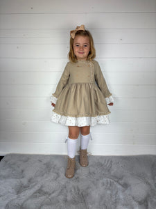 Ceyber Smock Snow Flake Dress