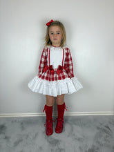 Load image into Gallery viewer, Ceyber Red Check Dress