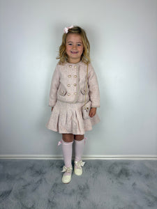 Giorgio Bambini Older Girls Pleated Skirt Set