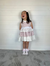 Load image into Gallery viewer, Ceyber Girls Pink Polka Puffball Style Dress
