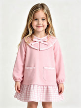 Load image into Gallery viewer, PRE ORDER Rapife Girls Pink Check Dress