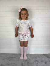 Load image into Gallery viewer, Ceyber Girls Pink Hot Air Balloon Short Set