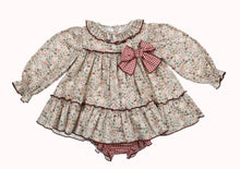Load image into Gallery viewer, Valentina Ruby Autumn Mushroom Dress