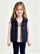 Load image into Gallery viewer, Mayoral Older Girls Navy Padded Gilet