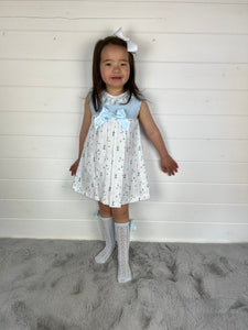 Ceyber Girls Boat A-line Style Dress
