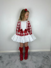 Load image into Gallery viewer, Ceyber Red Check Dress