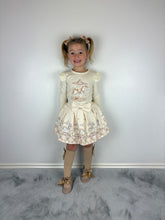 Load image into Gallery viewer, Giorgio Bambini Beige Carousel Skirt Set