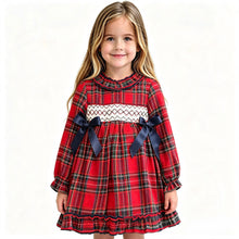 Load image into Gallery viewer, Beau Kid Girls Red Tartan Dress