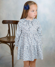 Load image into Gallery viewer, Dbb PETITBB Older Girls Blue Floral Dress PRE ORDER