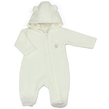 Load image into Gallery viewer, Pure &amp; Soft Baby Unisex Quilted Hooded Pram Suit