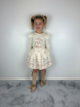 Load image into Gallery viewer, Giorgio Bambini Beige Carousel Skirt Set