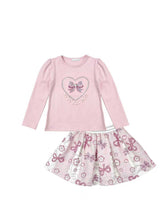 Load image into Gallery viewer, Giorgio Bambini Love Heart Skirt Set