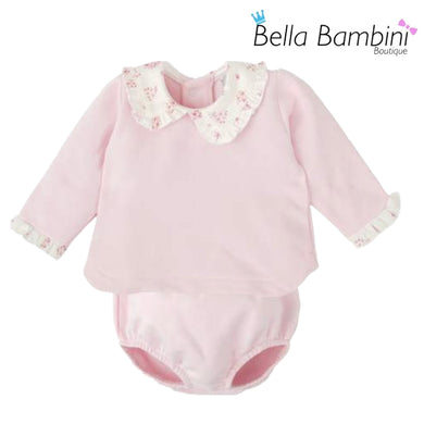 Babidu Baby Girls Floral Jam Set