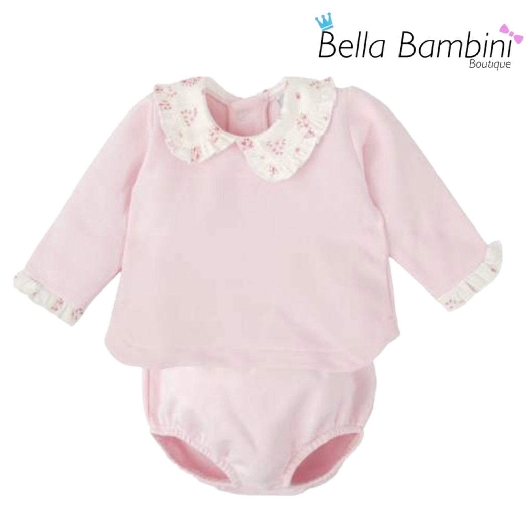 Babidu Baby Girls Floral Jam Set