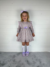 Load image into Gallery viewer, Baby Ferr Older Girls Lilac Floral Dress