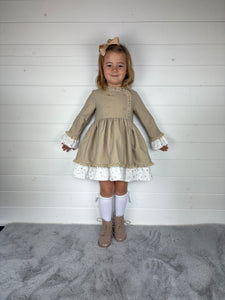 Ceyber Smock Snow Flake Dress