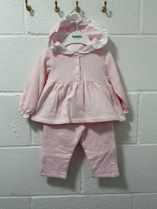 Babidu Girls Stripe Hood Set