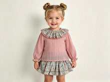 Load image into Gallery viewer, Valentina Noa Pink Floral Skirted Jam Set