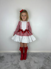 Load image into Gallery viewer, Ceyber Red Gingham Dress