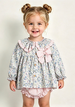 Load image into Gallery viewer, Valentina Mia Floral Check Dress