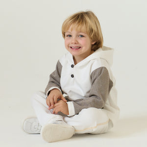 Rapife Boys Cream Lounge Set