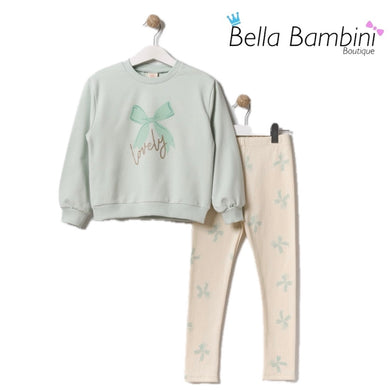 Mint Lovely Legging Set 2Y-5Y